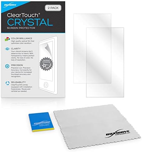 Защитно фолио BoxWave, която е съвместима с Lenovo Yoga 7 (14 инча - 82N7) (Защитно фолио BoxWave) - ClearTouch Кристал (комплект от