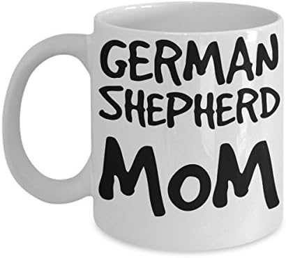 Чаша За Майка-Немска Овчарка - Бяла Керамична Чаша За Чай и кафе на 11 грама - идеален За Пътуване И подаръци