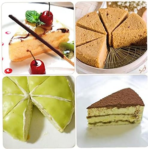 Разделител на Тортата Ruluti Парче Торта, Разделител Равни Порции, Маркер, Разделител Зелен Цвят за Кухненските Прибори