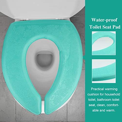 EVA Самоклеящийся Калъф За седалката на тоалетната чиния: 2 елемента Възглавница за седалката на Тоалетната чиния за Бременни, Калъф