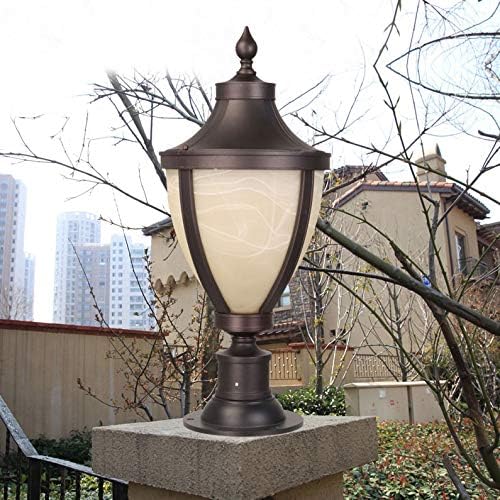 TBIIEXFL Цилиндрична Лампа за Стенен монтаж Лампа в Градината на Открито Водоустойчив Врата Стълб на Лампа Открит Пейзаж Европейски Стил