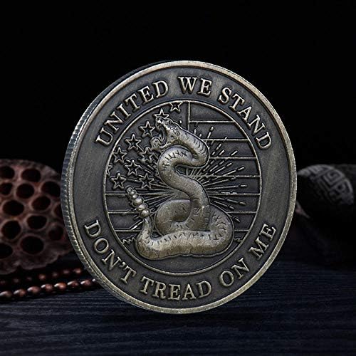 Камбаната на Свободата на САЩ Сувенирни Монети С Змеиным Модел Възпоменателна Монета са подбрани Монета С Бронзов Покритие
