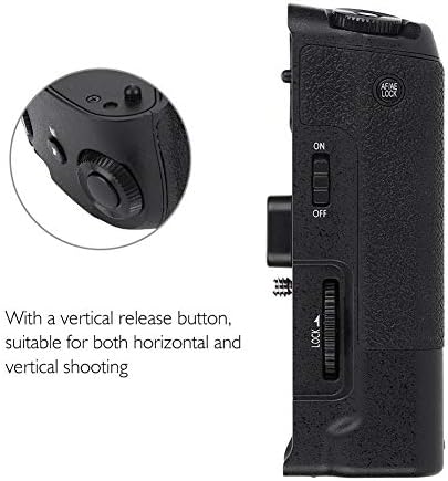Батарейная дръжка V BESTLIFE, Черна 1/4-инчов Преносим Батарейная дръжка за фотоапарата с Изкуствена кожа за батерия DMW BLC12 за Panasonic