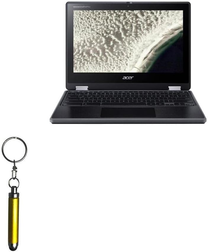 Стилус BoxWave е Съвместима с Acer Chromebook Spin 511 (R753T) (Стилус от BoxWave) - Капацитивен стилус Bullet, мини-стилус с линия за