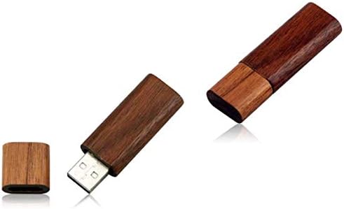 Гравирани с лазер Индивидуален Дървени USB с Индивидуална дървена кутия (8 GB)