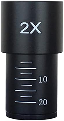 2X Аксесоари за микроскоп с Барлоу леща за пристанището закрепване 23,2 мм Биологичен микроскоп Оптично Стъкло на обектива на Обектива