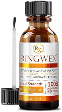 Одобрен Science® RINGWEX - Естествена подкрепа от трихофития с ундециленовой киселина - Уникалната формула за отстраняване на дълбоко
