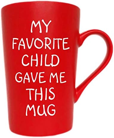 MAUAG Забавни Коледни подаръци Кафеена Чаша, Моят Любим Детето ми дадоха Тази Чаша, най-Добрите подаръци за мама и татко В Деня на бащата
