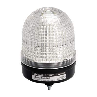 MS86M-B00-RBG, Сигналната лампа за фар, Обектив 86 мм, 3 цвят (R / B/ G) в един, led, аларма, 100 db/постоянен/ мига, Определяне на висок