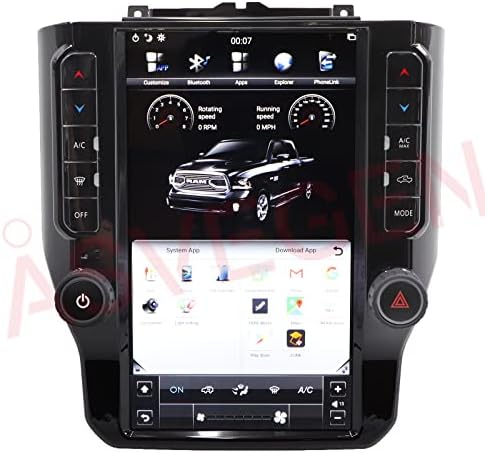 ASVEGEN 11,8-Инчов Сензорен Екран и Android 9,0 Кола Стерео GPS Навигация за Dodge Ram 2020-2022, 4 + 64G