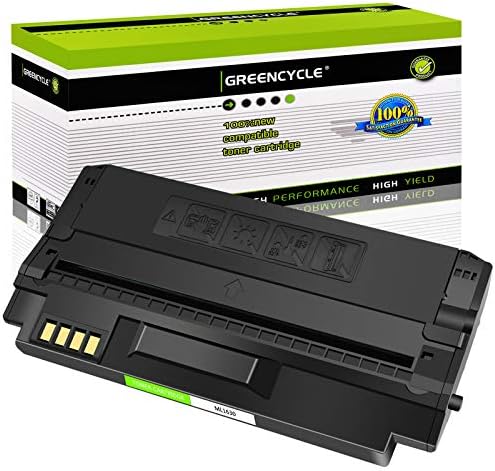 greencycle 1 Опаковка тонер Касета ML-D1630A, който е Съвместим с най-висока доходност, за Samsung ML1630 ML-1630 ML-1630W SCX-4500 Принтер