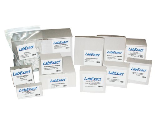 Филтърна хартия от качествена маса LabExact 1200067 марка CFP40, 8,0 хм, 12,5 см (опаковка по 100 броя)