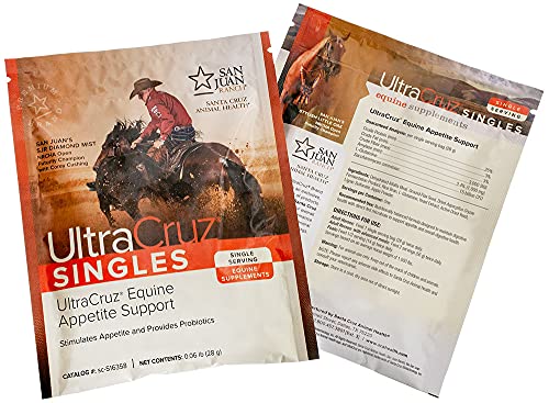 UltraCruz Добавка за подобряване на апетита коне, 120 Отделни Порции, на Гранули (60-дневен запас)