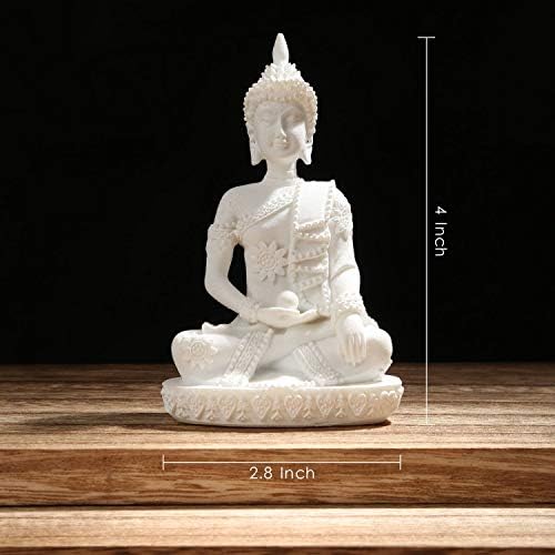 С леко сърце Рибка Статуя на Буда Минималистичное Украса От Пясъчник Buda Decor ще Донесе у дома Лъч на слънцето, 4 инча