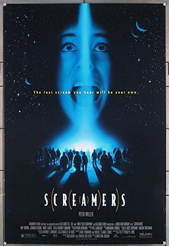 Screamers са (1995) Оригинален Плакат върху един лист (27x41), Сгънат на много ситно