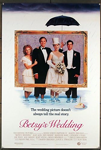 Сватба Бетси (1990) Оригиналните американски Плакат към филма на лист хартия на руло 27х41 Много хубав филм на АЛЪН АЛДЫ и МЭДЛИН КАН,
