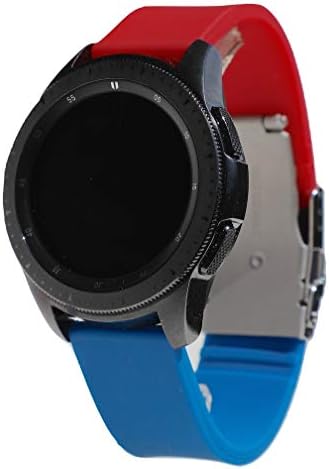Удобен Взаимозаменяеми каишка за смарт часовник-гривна 20 мм / 22 мм, с удобни джапанки за часа, Съвместими със Samsung Galaxy Watch