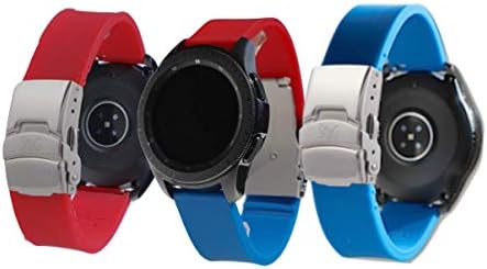 Взаимозаменяеми каишка за смарт часа на Samsung Galaxy Watch 20 мм и 22 мм с помощта на тесни ленти за часа - Быстросъемный - Закопчалка