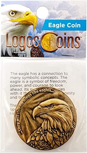 Лого Trading Post Старинни Позлатени Монети Christian Challenge | Предстоящата задача: Аз Мога да направя всичко, Монета, Монета с Орел,