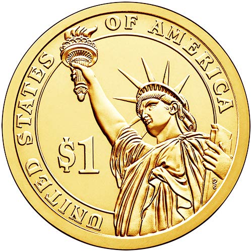 2012 P Позиция B BU Президентски долар Кливланд, избрана на 2 - ри срок, Не Обращающийся Монетен двор на САЩ