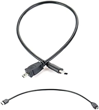 Конектор USB Type-C 3.1 до мини-8-номера за контакт конектора USB 2.0 OTG кабел за камера, четец на видео и изображения от SD-карта Вътре
