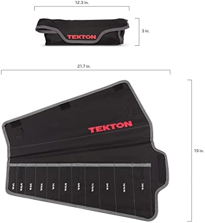 Калъф за комбиниран ключ TEKTON с 11 инструменти (1/4-7/8 инча) | 95808