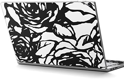 Етикети igsticker за кожата Surface Book/Book2 15 инча-Тънки Премия Защитни Стикери За Тялото Skins Универсална Корица Цвете Брашно Бял