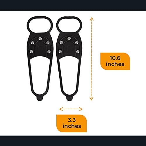 Ледени ръкохватки за обувки OFXDD - Метални против хлъзгане за обувки - Хлъзгави захват за Снежна зима