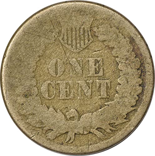 1860 P Индийски цент Бездокументарный G