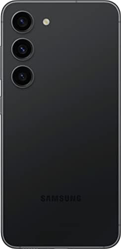 SAMSUNG Galaxy S23 + 5G S9160 с две 256 GB 8 GB оперативна памет, камера на 50 Mp, Фабрична отключване – Phantom Black