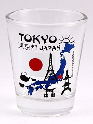 Токио, Япония, Забележителности, Колаж, Чаша