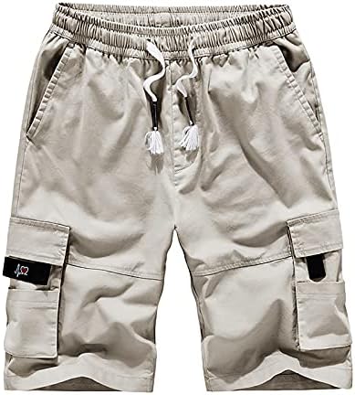 Ymosrh Къси Панталони за Мъже, Мъжки Модерни Панталони, с джоб на съвсем малък, Памучни Пятиточечные Шорти, Панталони, Мъжки Спортни