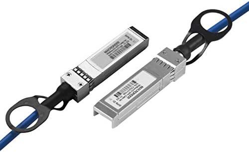 Син кабел 10G SFP + КПР twinax адаптор, за Пасивни Меден кабел за директно свързване на Mellanox 0,5 метра, мрежов кабел SFP + за съхранение