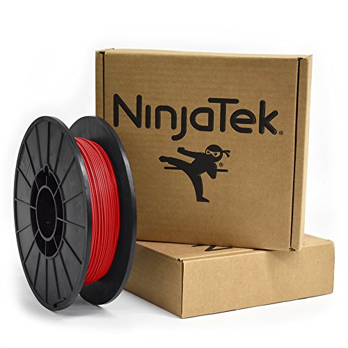 Конци NinjaTek - 3DCH0329005 3DCH03129005 Cheetah TPU, 3,00 мм, TPE, 5 кг, Огнеупорна (червена) (опаковка по 1 парче)