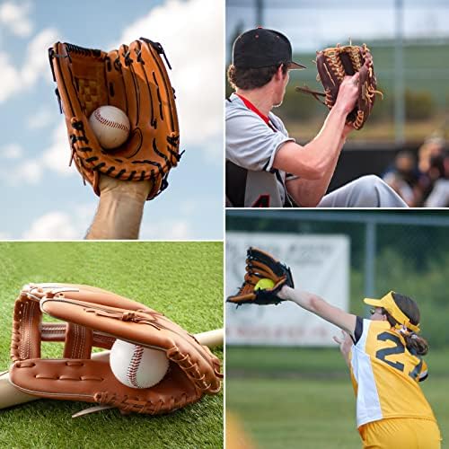 Комплект за връзване, за софтбол и бейзбол ръкавици - Ремонт на кожени шнур в бейзболни ръкавици - Луксозна подмяна на шнур - 2 кожени