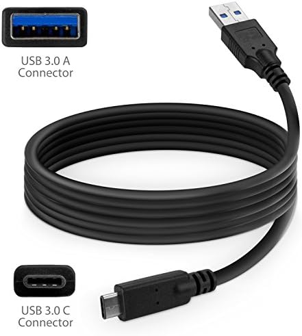 Кабел BoxWave, който е съвместим с Fujifilm X-Pro 3 (кабел от BoxWave) - DirectSync - USB 3.0 A -USB Type 3.1 на C, кабел за зареждане