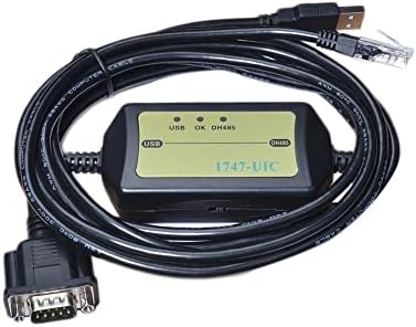Кабел за програмиране на PLC Avanexpress, Съвместим с датчиците интерфейс 1747-UIC USB в DH485 RS232 RS485