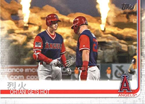 Бейзболна картичка Topps 367 2019 Shoehei Ohtani Los Angeles Angels