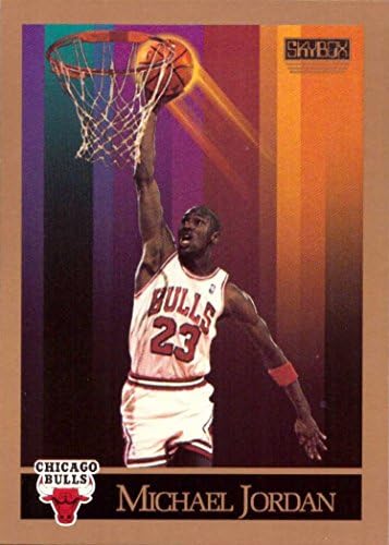 1990-91 Скайбокс 41 Баскетболно карта на Майкъл Джордан Чикаго Булс