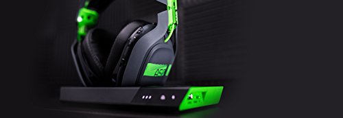 ASTRO Gaming - Безжична детска слушалки с Dolby A50 - черно / зелено + комплект модове с шумоизолация A50 - Xbox One + PC