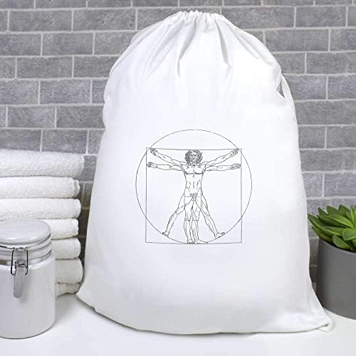 Чанта за дрехи Azeeda 'Vitruvian Man' /Пране /Съхранение (LB00023534)