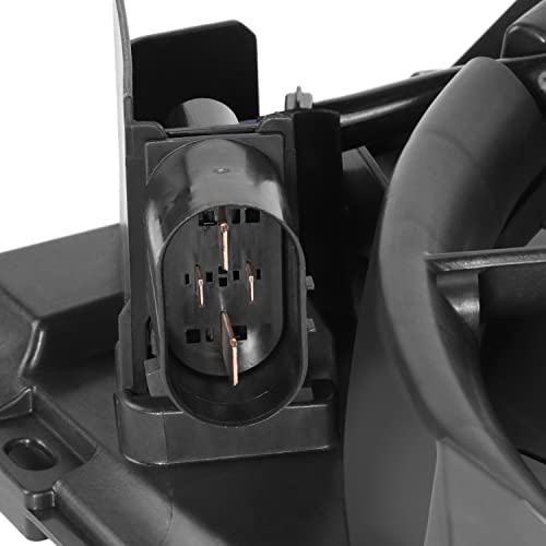HY3115167 на Заводския Вентилатор за охлаждане на радиатора в събирането, Съвместим с Sonata 1.6 L 2020-2023, 12, Черен