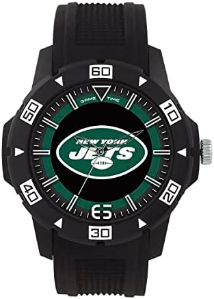 Мъжки часовник Game Time New York Jets - Серия NFL Surge, Официално лицензирани, Издаден в ограничен тираж, с индивидуални номера от
