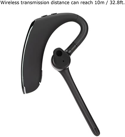 Однонаушные Висящи Слушалки, Bluetooth-Слушалки F910 Безжични Увита Bluetooth Слушалки 5.0 Однонаушные Бизнес Слушалки с микрофон с Шумопотискане,