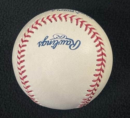 Камерън Мэйбин Подписа Официален договор с Роулингсом от Мейджър лийг бейзбол Тайгърс-Ню Йорк Янкис - Бейзболни топки с автографи