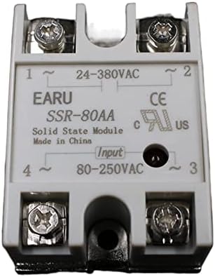 ZENYS solid state relay модул SSR-80AA SSR-80 AA SSR 80A с вход 80-250 В ac изход 24-380 ac Промишленото управление