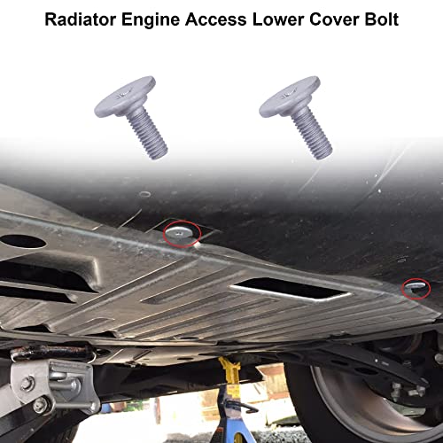 Завийте с долната част на капака на двигателя радиатор, подходящ за Honda Accord CRV Civic 90674-TY2-A01 (1 комплект, 8 бр)