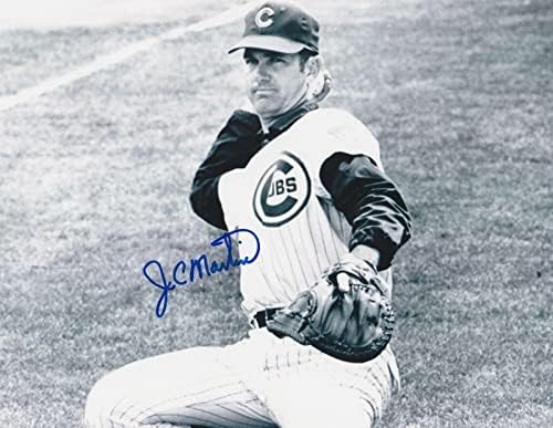 Промоцията J. C. MARTIN CHICAGO CUBS С ПОДПИС 8x10 - Снимки на MLB С автограф