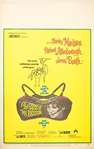 Блаженство г-жа Блосъм 1968 АМЕРИКАНСКАТА пощенска Картичка - Плакат