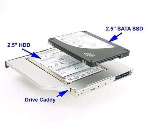 Твърд диск HDD Кутийка За 2.5 Твърд тава SSD-отделение, който е Съвместим с група MacBook iMac Mac Mini